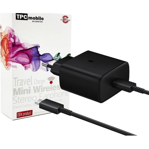 Eryi-Chargeur Secteur Super Rapide 45 W Usb Type C (Usb-C) Pour Samsung Galaxy Tab S8, S8 Ultra, S8+, Galaxy Tab S9, S9 Fe, S9 Fe[875]