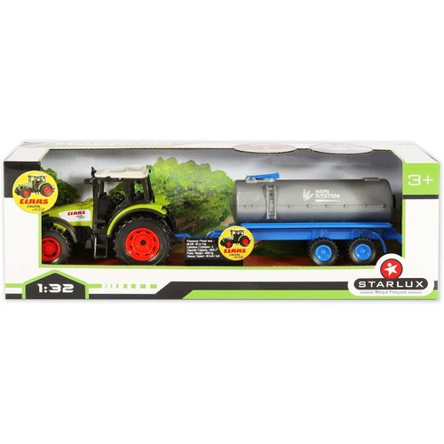 ERYI-? Coffret De Jouet Tracteur Claas Celtis 446 Avec Sa Citerne ? Existe En 4 Versions Diffrentes ? Jouet Enfant 3 Ans Et Plus - 802038