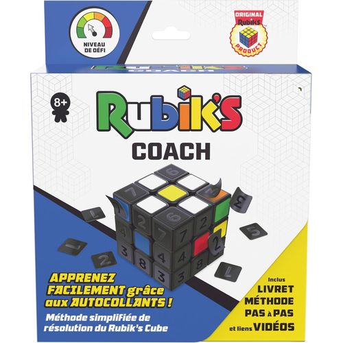 ERYI-Cube Coach 3X3 - Jeu Casse-Tte Adulte & Enfant Rubik`S Cube Magique