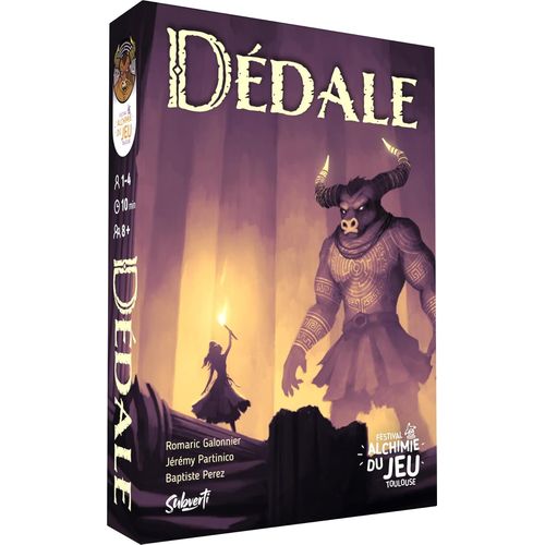 Eryi-Ddale - Jeu Coopratif - Labyrinthe, Rflexion, Tactique Et Stratgique - Petit Format Ds 8 Ans - Mode Sole - Jusque  4 Joueurs - Format Poche -