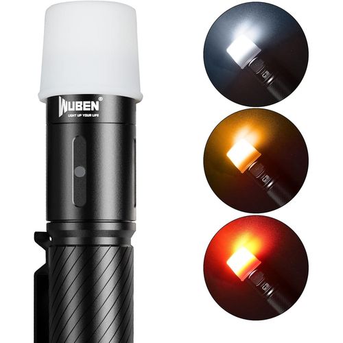 Eryi-Diffuseur De Lampe De Poche, Durable, Compatible Avec Les Bouchons De Lampe D'un Diamtre De 24,5  26 Mm, Pour Lampe De Poche L50, C3, L50s, To40r, To46r
