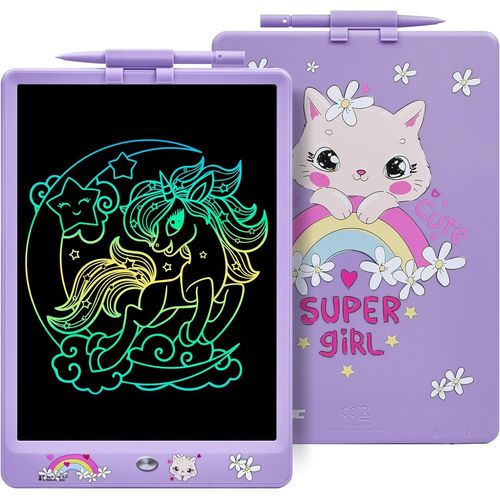ERYI-(Dyna-Pm Chat) Tablette D'criture Pour Chat 10 Pouces, Tablette De Dessin Lcd Tableau Blanc Magntique Dinosaure Cadeau 2 3 3 4 5 6 7 8 Ans