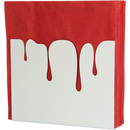Eryi-Fisura - Porte-Serviettes De Table Originale Avec Motif De Pot De Peinture. Porte-Serviettes De Table Blanc. Porte-Serviettes En Mtal. Porte-Serviettes De Cuisine De 15x4x13 Cm.
