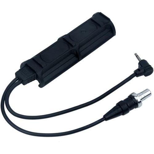 Eryi-Interrupteur Lampe De Poche Tactique Tlcommande Double Commutateur 2 Contrle De La Prise Compatible Avec Les Lampes De Reconnaissance De La Srie M300 M600 Et La Srie Peq Dbal