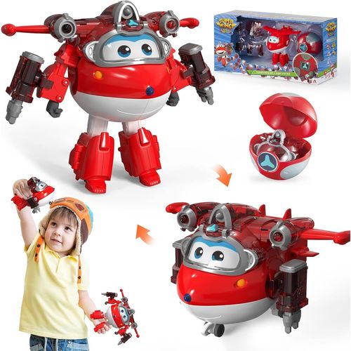ERYI-Iron Jett 5\U201C, Super Ball-Steel Power, Avion Jouet, Robot Transformable, Transformer Figure D'Action, Jouet Enfant 3 4 5 6 7 8 9 10 Ans Garcon Fille