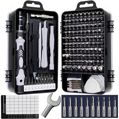 Eryi-Jeu De Tournevis De Prcision Magntiques 140 En 1, Screwdriver Set, Kit Tournevis Pc, Tournevis Precision, Kit Demontage Ps4, Outils Informatique