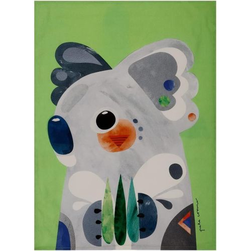 Eryi-Maxwell & Williams - Serviette De Table 100% Coton, Imprim Koala, Collection Pete Cromer, 50 X 70 Cm - Multicolores