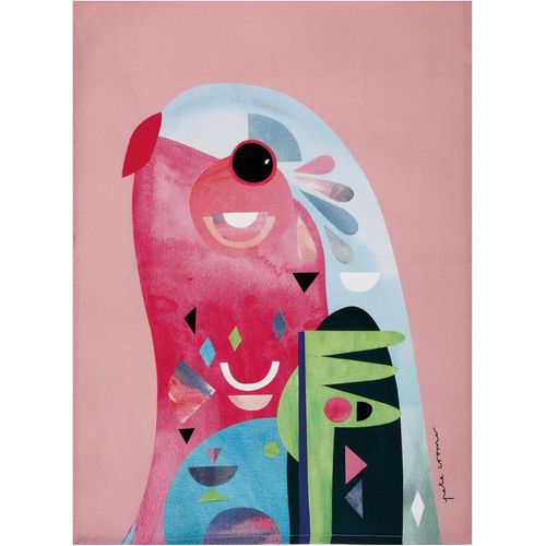 Eryi-Maxwell & Williams - Serviette De Table 100% Coton, Imprim Perroquet, Collection Pete Cromer, 50 X 70 Cm - Multicolores