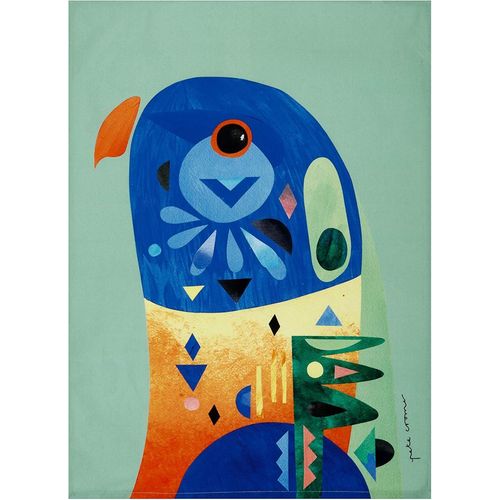 Eryi-Maxwell & Williams - Serviette De Table 100% Coton, Imprim Perroquet Loriquet, Collection Pete Cromer, 50 X 70 Cm - Multicolores