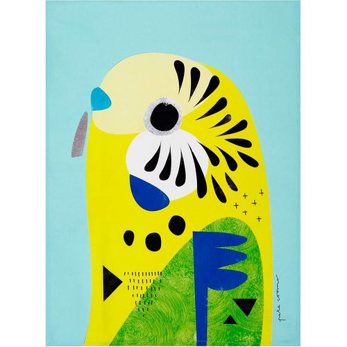 Eryi-Maxwell & Williams - Serviette De Table 100% Coton, Imprim Perruche Ondule, Collection Pete Cromer, 50 X 70 Cm - Multicolores