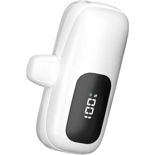 Eryi-Mini Batterie Externe 5000mah Usb C Portable Power Bank Qc Pd 20w Charge Chargeur Rapide Petite Powerbank Pour Iphone 16/15 Samsung S21 Ipad Android-Blanc