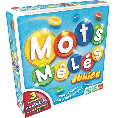 Eryi-Mots Mls - Edition Junior - Jeu De Socit D'observation Pour Enfants Ds 5 Ans - Jeu De Rapidit - 3 Niveaux De Difficult - Apprendre  Lire En Tout En S'amusant