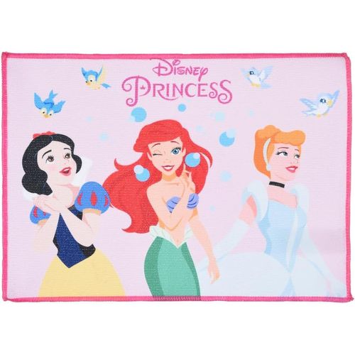 Eryi-Napperon De Table En Tissu Princesses Disney 40 X 30 Cm Lavable Et Rsistant  La Chaleur
