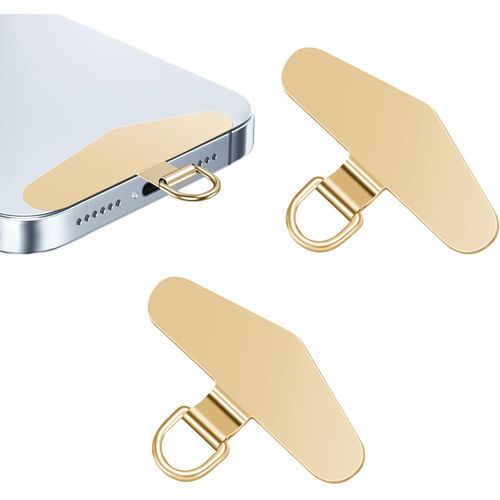 ERYI-Patch Pour Cordon De Tlphone Portable, 2Pcs Tlphone Cordon Patch, Mtal Patch Portable Mtal Patch Universel Pour Cordon De Tlphone Pour tuis De Tlphone Portable