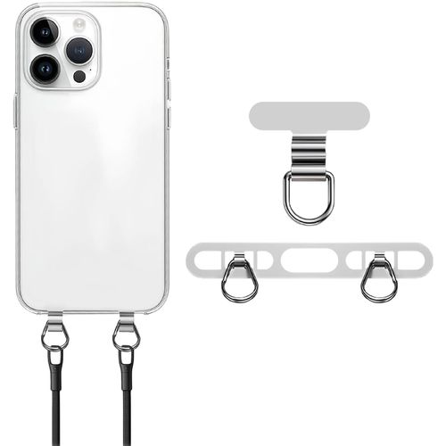ERYI-Patch Pour Cordon De Tlphone Portable, 2Pcs Tlphone Cordon Patch, Mtal Patch Portable Mtal Patch Universel Pour Cordon De Tlphone Pour tuis De Tlphone Portable