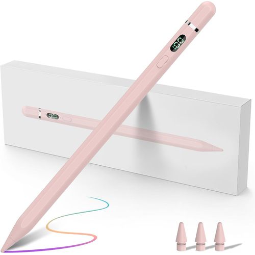 Eryi-Pencil 1ere Generation Pour Apple, Stylet Pour Ipad (2018-2024) Avec Chargeur Usb C, Palm Rejection & Tilt Sensitivity, Pencil Pour Ipad 6-10 Gen, Ipad Pro 11\U201c /12.9\U201d, Ipad Air 3/4/5,