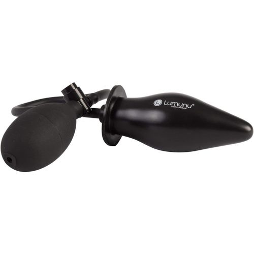 Eryi-Plug Anal De Pompe Anal De Luxe ( 4,5 Cm - 6 Cm), Plug Anal En Silicone Pour Le Gonflage, Souple Et Robuste, Facile  Utiliser, Sm Un Jouet Sexuel Pour Femmes Et Hommes (Noir)