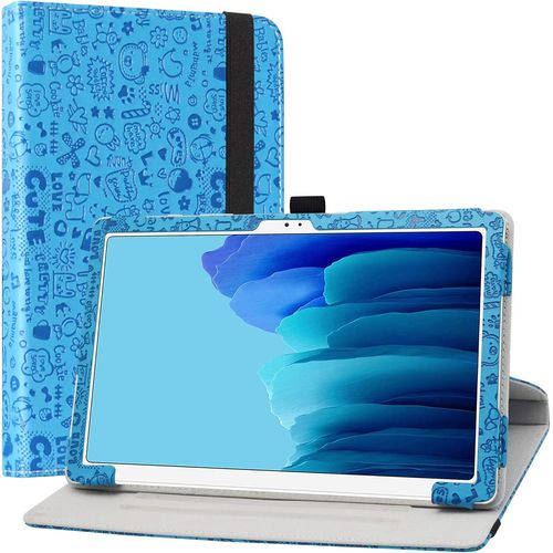 Eryi-Pour Samsung Galaxy Tab A7 Rotary Coque,360Rotation Rotatif tui Avec Rabat Stand Support Housse Coque Couverture Pour 10.4