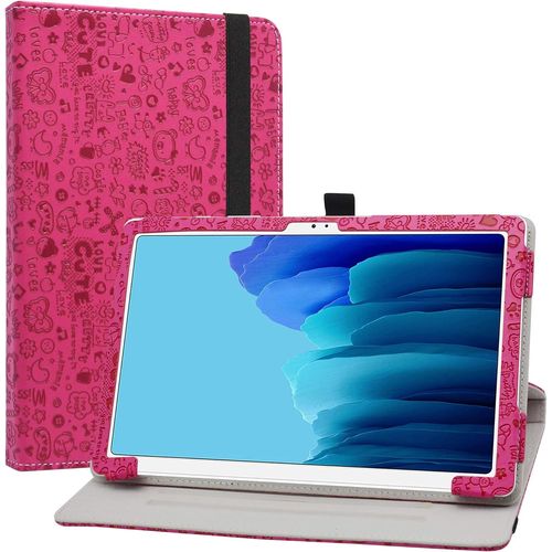 Eryi-Pour Samsung Galaxy Tab A7 Rotary Coque,360Rotation Rotatif tui Avec Rabat Stand Support Housse Coque Couverture Pour 10.4