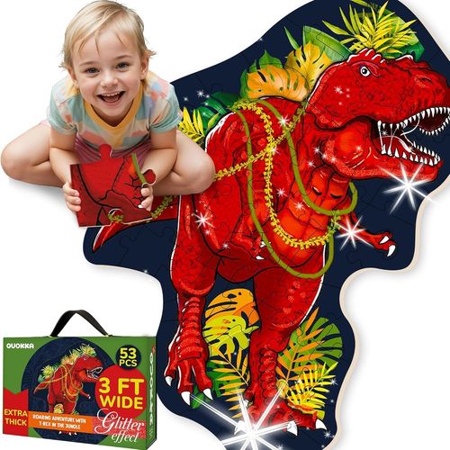 ERYI-Puzzles Gants Pour Enfants 3 4 Ans - 60X90 Cm Puzzle 48 Pices Pour Enfants De 2  3 Ans