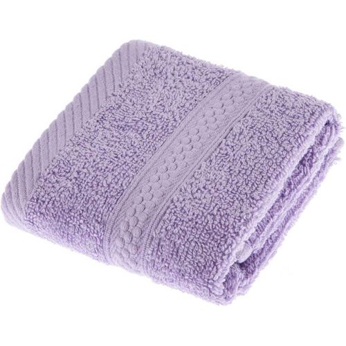 Eryi-Serviette Pour Le Visage En 100% Coton Turc - Ultra Doux Et Absorbant - 500 G/M - Lila - 30 X 30 Cm