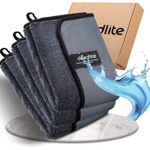 Eryi-Shiny Bath Wipes Totalclean Chiffon Microfibre Xxl Original, Torchons Lavette Microfibre Mnage Plus Doux, Plus Absorbants, Non Pelucheux, Pour Maison, Cuisine, Voiture, Shiny Bath Serviette
