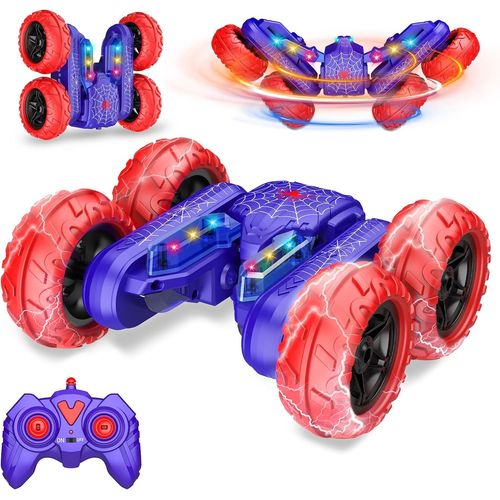 ERYI-Spider Jouet Enfant 3 4 5 6 7 8 9 Ans, Voiture Tlcommande Enfant Jouet Garcon 3 4 5 6-9 Ans Cadeau Fille Garcon 3-10 Ans Jeux Exterieur Voiture Rc Car