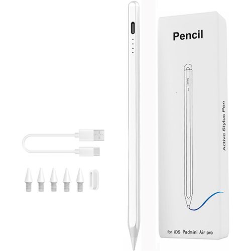 Eryi-Stylet Pour Ipad (2018-2024) Avec Charge Rapide Rejet De La Paume Et Sensibilit  L'inclinaison, Pencil Pour Ipad Pro 11