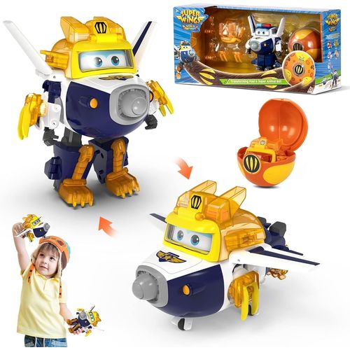 ERYI-Super Iron Paul 5, Super Ball-Animal Power, Avion Jouet, Robot Transformable, Transforming Figure D'Action, Jouet Enfant 3 4 5 6 7 8 9 10 Ans Garcon Fille