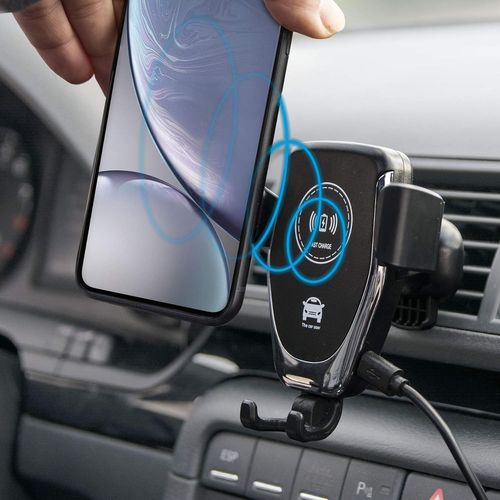 Eryi-Support De Tlphone Portable Pour Voiture Avec Fonction De Chargement/Chargeur De Voiture Sans Fil, Chargeur De Tlphone P[4290]