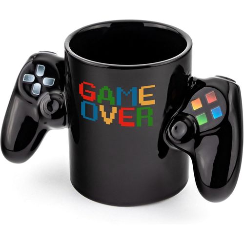 Eryi-Tasse Gamer - Game Over, Tasse Jeux Vido, Mug Manette 350ml, Joystick, Mug Geek, Cadeau Pour Gamer, Joueur, Joueuse, Gaming Tasse, Gadget Pour Ado, Play Game Console