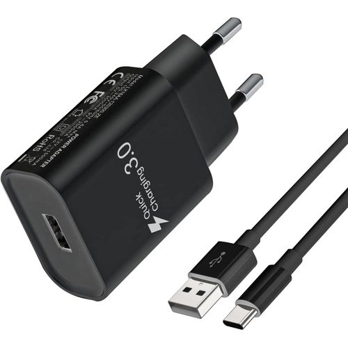 Eryi-Type-C Chargeur Rapide, Pour Samsung Galaxy A16 A15, A14, A13, A12, 4g/5g, S10, S9, S8, A04s, A05s, A33, A23, A32, A21s, A53, S24, S23, S22, S21, S20. Compatible Xiaomi Redmi Note13/13c Cble De