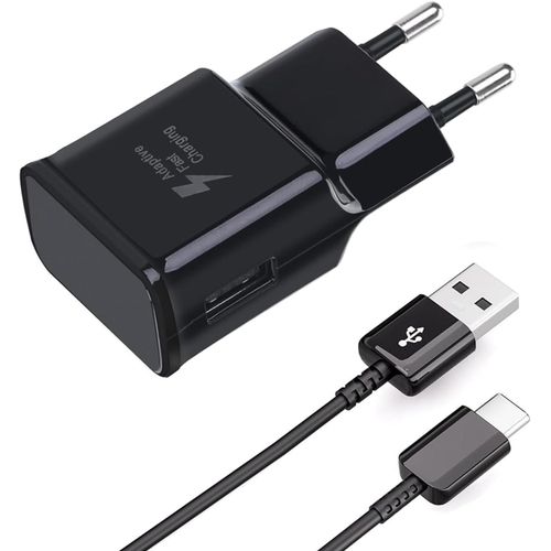 Eryi-Usb Chargeur Avec 1,5m Usb Typ-C Rapide Cble Pour Samsung Galaxy A15 A14 A13 A05s A04s A54 A53 A52s A42 A34 A33 A23 S8 S8+ [1007]
