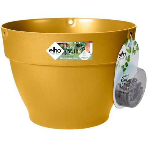 Eryi-Vibia Campana Suspension 26 - Pot De Fleurs Pour Extrieur -  26.0 X H 18.4 Cm - Jaune/Jaune Miel