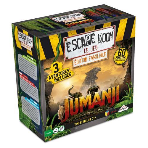 Escape Room Le Jeu Escape Game - Jumanji - Coffret 3 Jeux