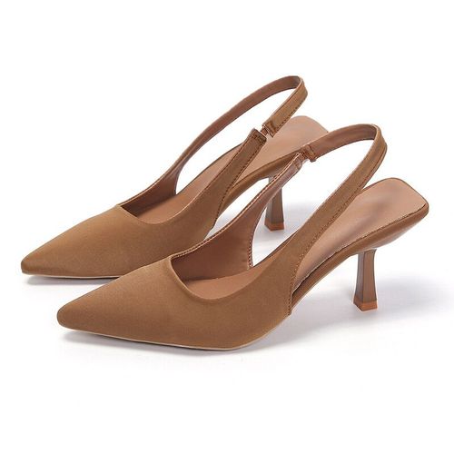 Escarpins  Talons Hauts En Biscuits Pour Femmes,Sandales  Talons Aiguilles Pour Femmes,Pointe  L'arrire,Patients De Mariage,Mode,2023 - 42