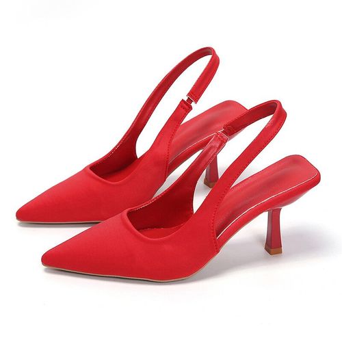 Escarpins  Talons Hauts En Biscuits Pour Femmes,Sandales  Talons Aiguilles Pour Femmes,Pointe  L'arrire,Patients De Mariage,Mode,2023 - 42