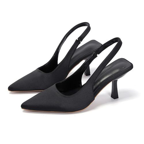 Escarpins  Talons Hauts En Biscuits Pour Femmes,Sandales  Talons Aiguilles Pour Femmes,Pointe  L'arrire,Patients De Mariage,Mode,2023 - 43