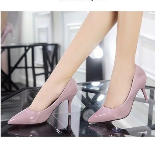Escarpins  Talons Hauts En Faux Daim Pour Femmes,Escarpins Parker,Stiletchassis,Escarpins De Base Pour Femmes,Blanc,Noir,Rouge,Rose,Bleu,Grande Taille - 38