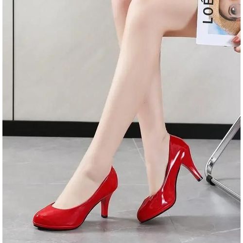 Escarpins  Talons Hauts Pour Femmes,Chaussures De Mariage Blanches,Chaussures De Fte  La Mode,Chaussures Optiques,Jaune,Rouge,Grande Taille,35-41,2024