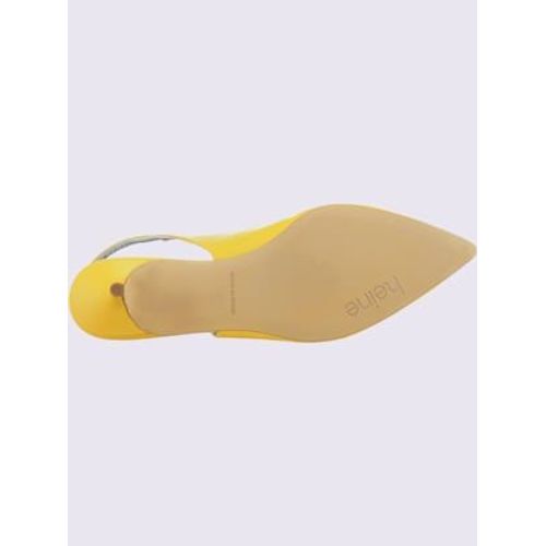 Escarpins Fabriqu  La Main En Espagne - - Jaune - 40