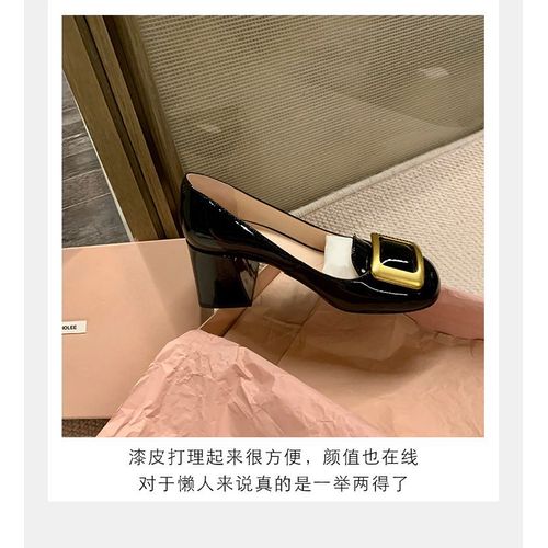Escarpins Lolita Round Parker Pour Femmes,Chaussures  Talons Hauts Rouges,Chaussures Optiques Pour Femmes,Chaussures En Cuir Vritable,Mode De Printemps - 39