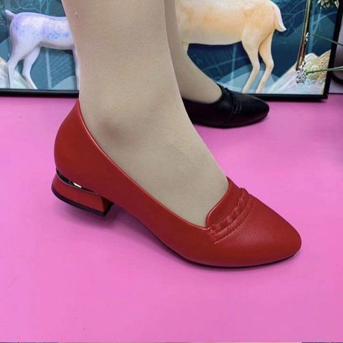 Escarpins Pointus En Cuir Pu Pour Femmes,Chaussures Plates,Document Solide,Sans Lacet,Dcontract,Doux Et Confortable,Printemps - 39