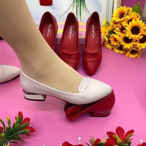 Escarpins Pointus En Cuir Pu Pour Femmes,Chaussures Plates,Document Solide,Sans Lacet,Dcontract,Doux Et Confortable,Printemps - 38