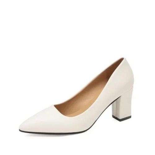 Escarpins Pointus En Cuir Verni Peu Profond Pour Femmes,Talons Super Hauts,Chaussures De Travail  Plateforme,Talon Fin,Mode lgante - 38