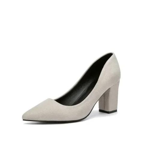Escarpins Pointus En Cuir Verni Peu Profond Pour Femmes,Talons Super Hauts,Chaussures De Travail  Plateforme,Talon Fin,Mode lgante - 41