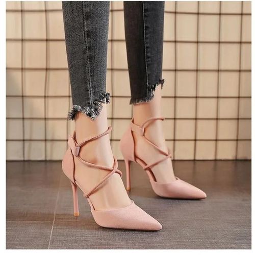 Escarpins Sexy  Talons Hauts Pour Femmes,Chaussures De Mariage,Chaussures Simples Pointues Peu Profondes,9cm,Style - 37