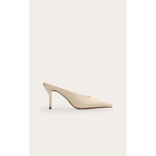 Escarpins Style Mules Pointus Tisss Non Colors  Talon Aiguille Moyen, Non Color - 38