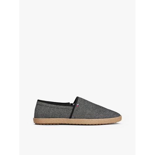 Espadrilles En Chambray De Lin Hilfiger Chambray Espadrille/Black - 41