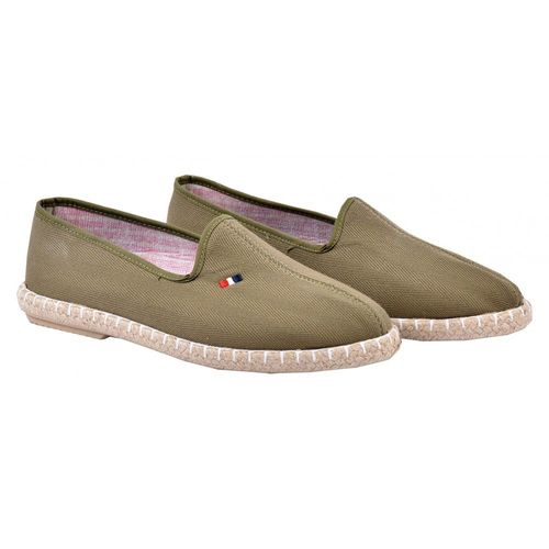 Espadrilles En Toile Semelle Antidrapante 2348b2 Kaki - 41